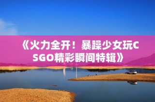 《火力全开！暴躁少女玩CSGO精彩瞬间特辑》