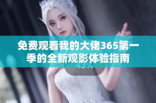 免费观看我的大佬365第一季的全新观影体验指南