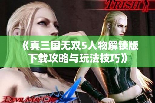 《真三国无双5人物解锁版下载攻略与玩法技巧》