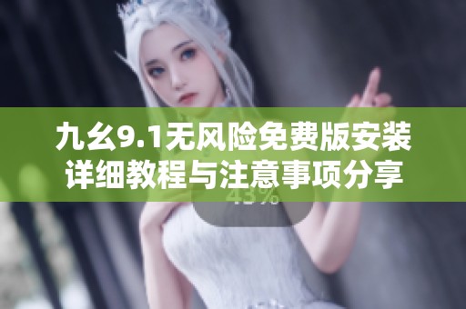 九幺9.1无风险免费版安装详细教程与注意事项分享