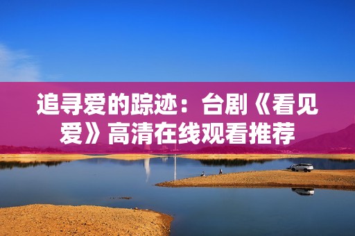 追寻爱的踪迹：台剧《看见爱》高清在线观看推荐
