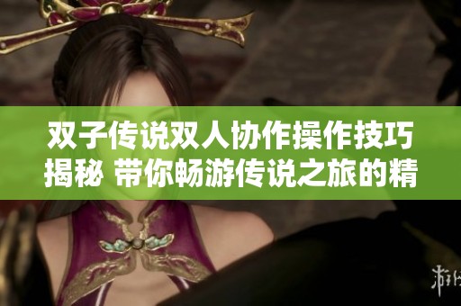 双子传说双人协作操作技巧揭秘 带你畅游传说之旅的精彩世界